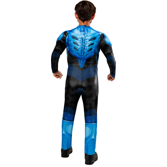 Blue Beetle Boys Halloween Costume, Size Medium (8)