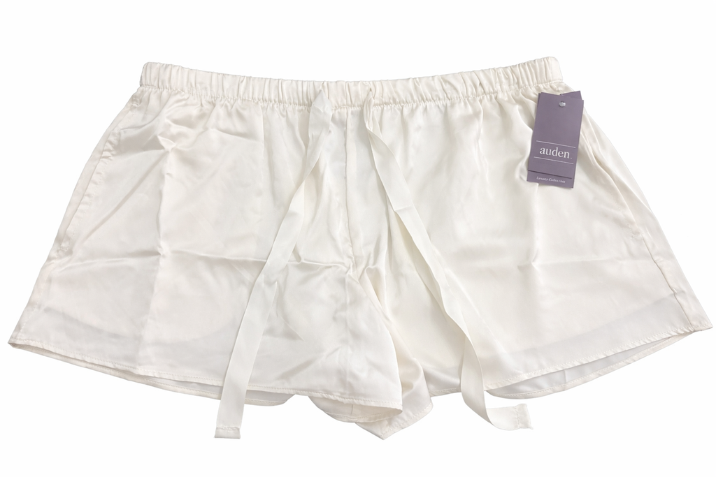Auden Women’s Satin Pajama Shorts Sleepwear Lounge