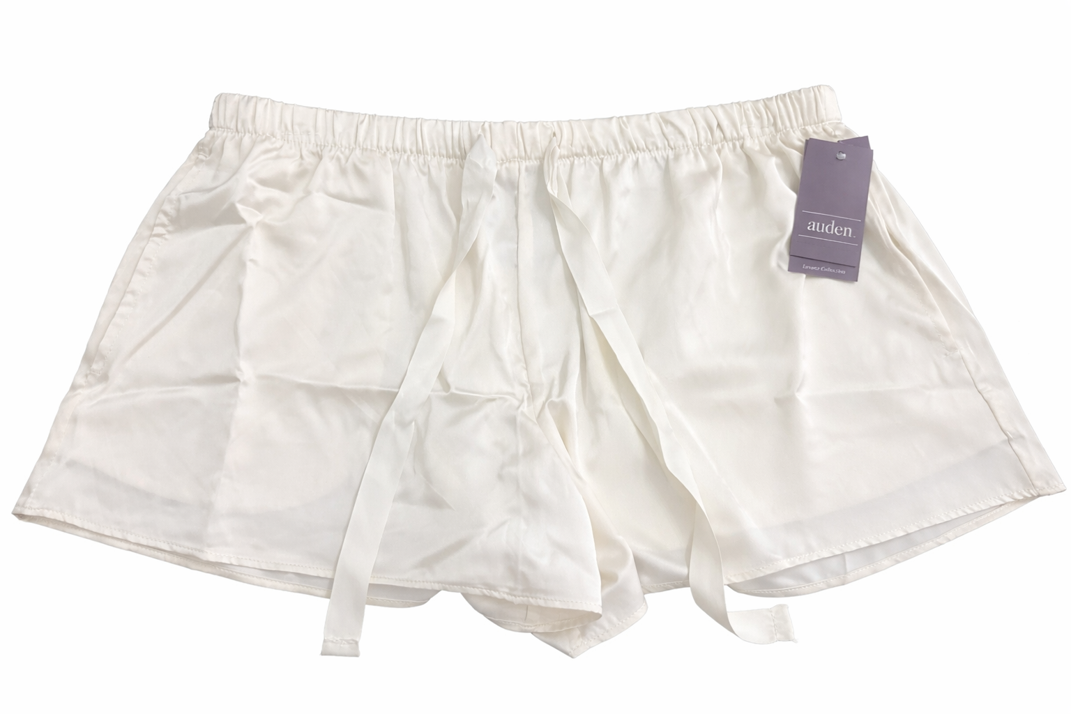 Auden Women’s Satin Pajama Shorts Sleepwear Lounge