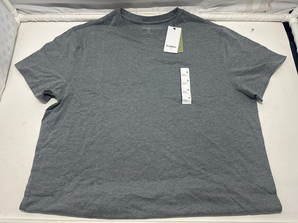 Goodfellow & Co Casual Gray Crew Neck T Shirt Size XL product photo 1
