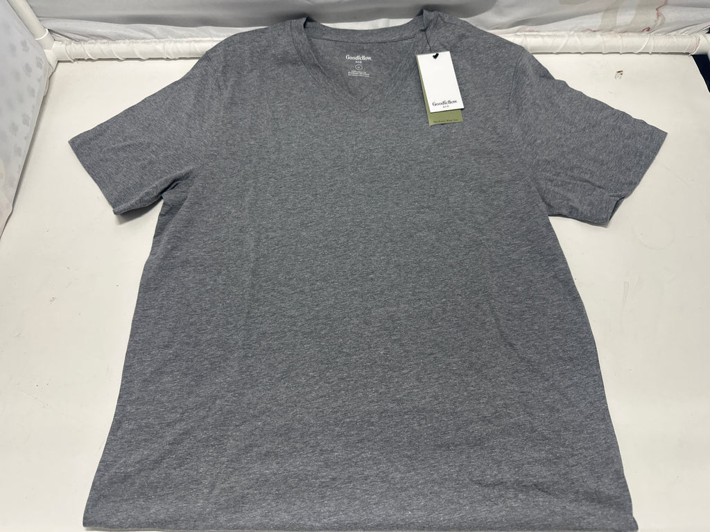 Goodfellow & Co Casual Gray Crew Neck T Shirt Size XL product photo 6