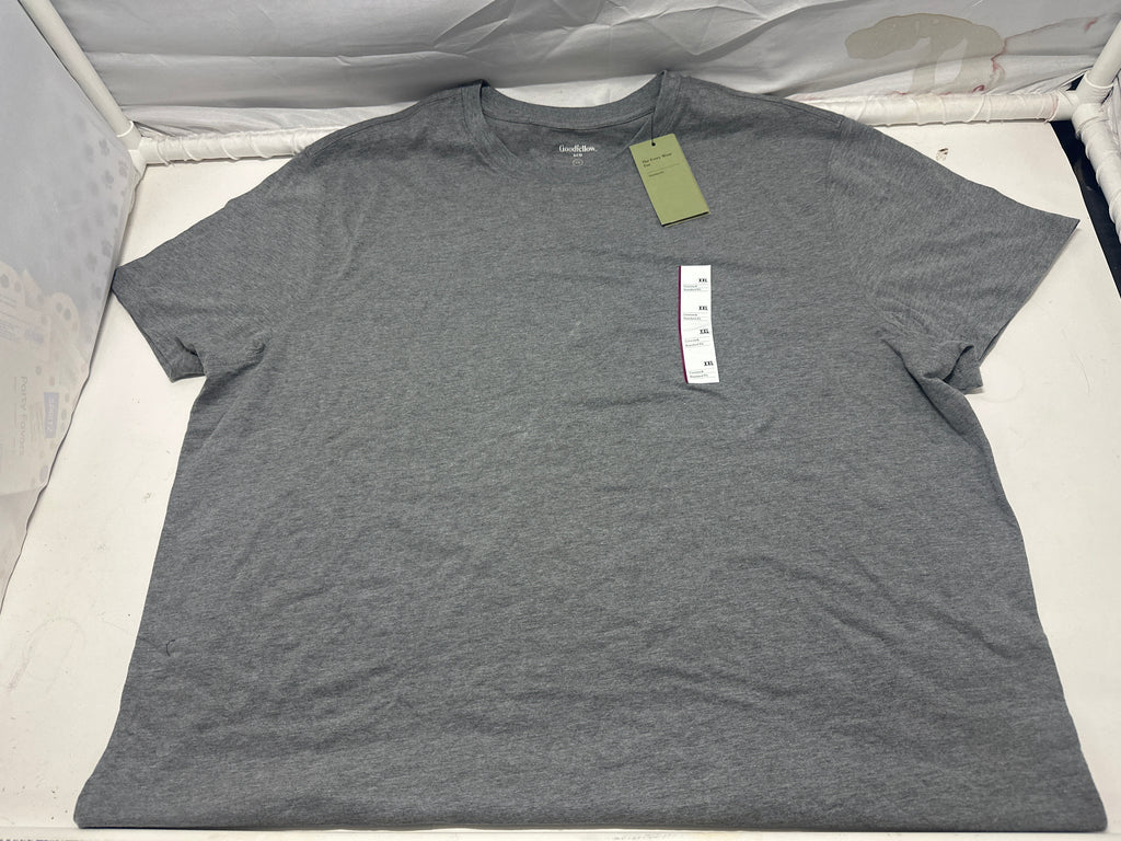 Goodfellow & Co Casual Gray Crew Neck T Shirt Size XXL product photo 1