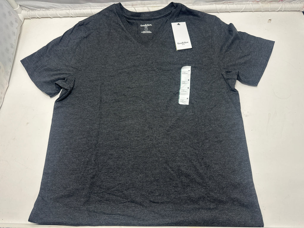 Goodfellow & Co Dark Gray V Neck T Shirt Size M product photo 1