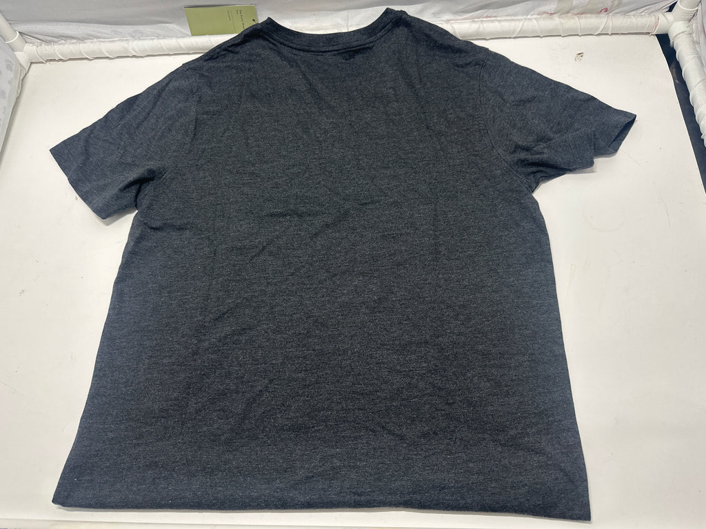 Goodfellow & Co Dark Gray V Neck T Shirt Size M product photo 3