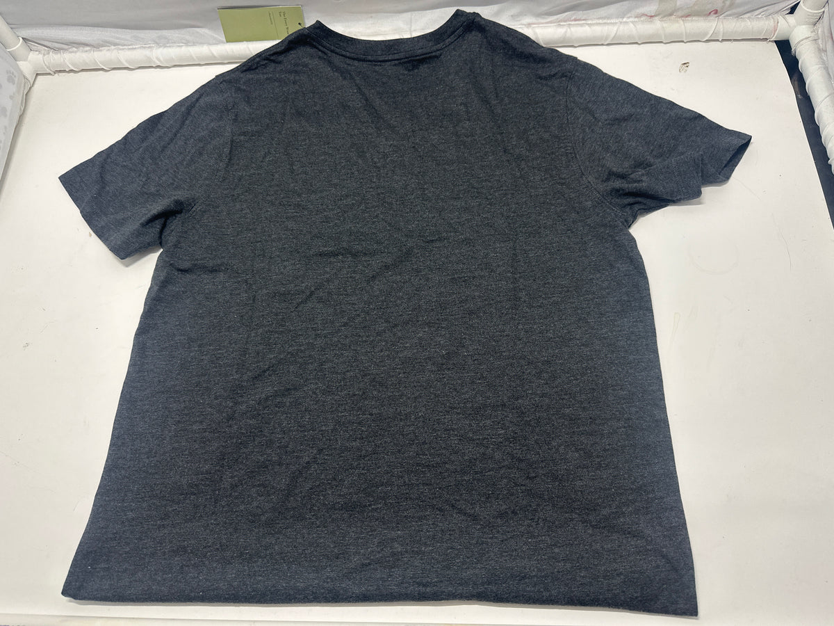 Goodfellow & Co Dark Gray V Neck T Shirt Size M product photo 3