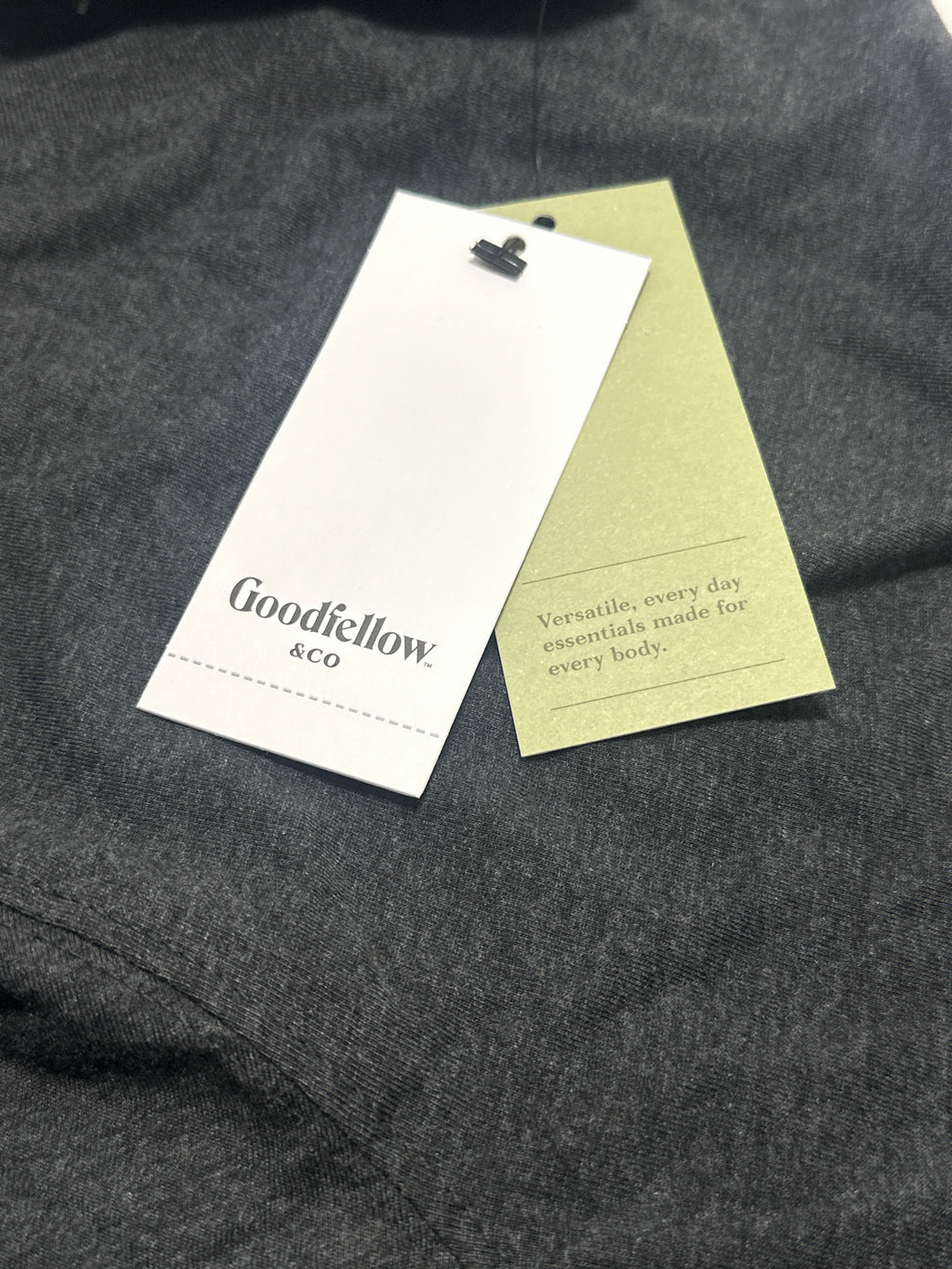Goodfellow & Co Dark Gray V Neck T Shirt Size M product photo 4