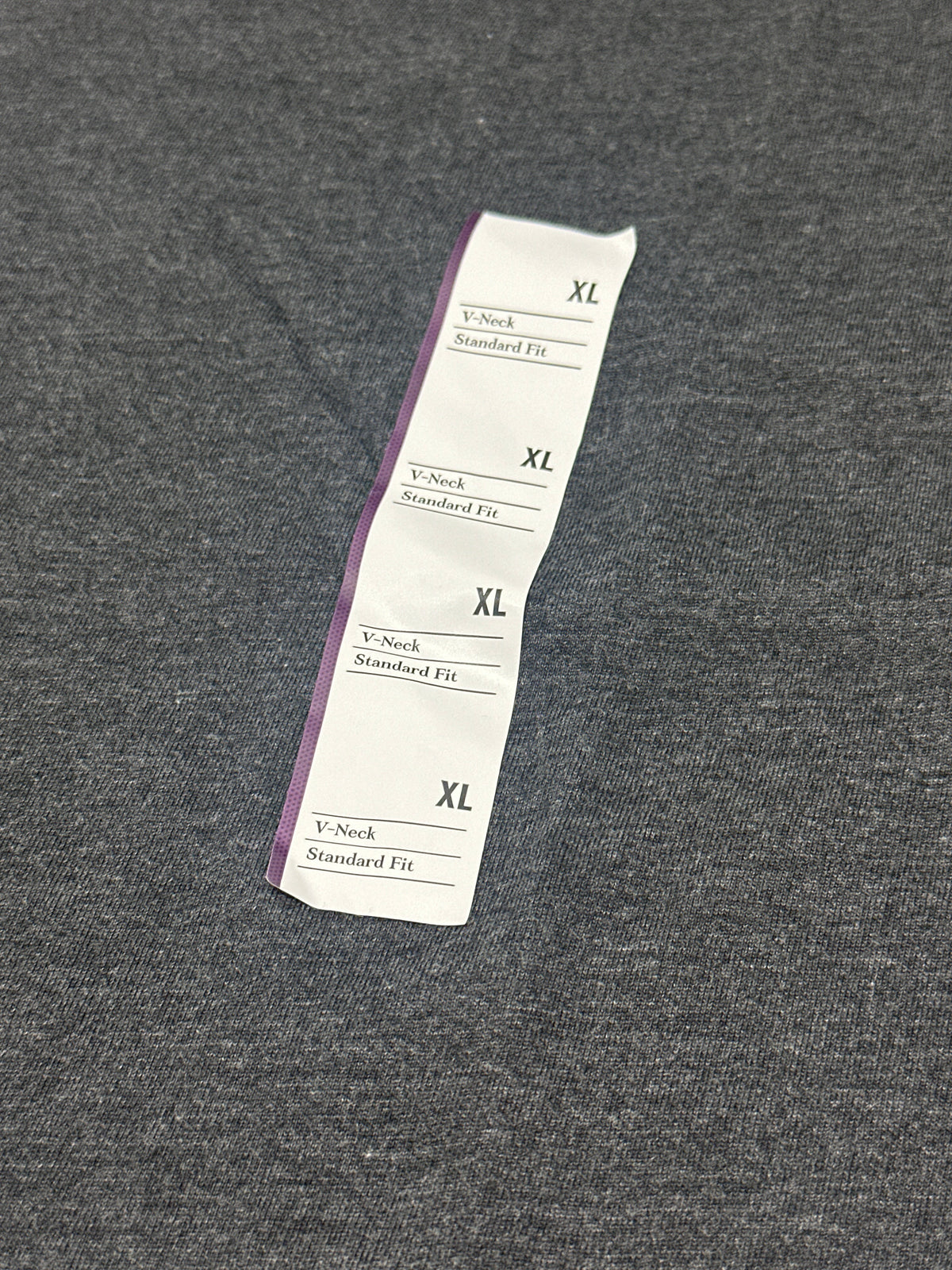 Goodfellow & Co Dark Gray V Neck T Shirt Size XL product photo 2