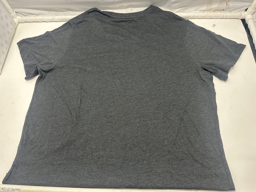 Goodfellow & Co Dark Gray V Neck T Shirt Size XL product photo 3