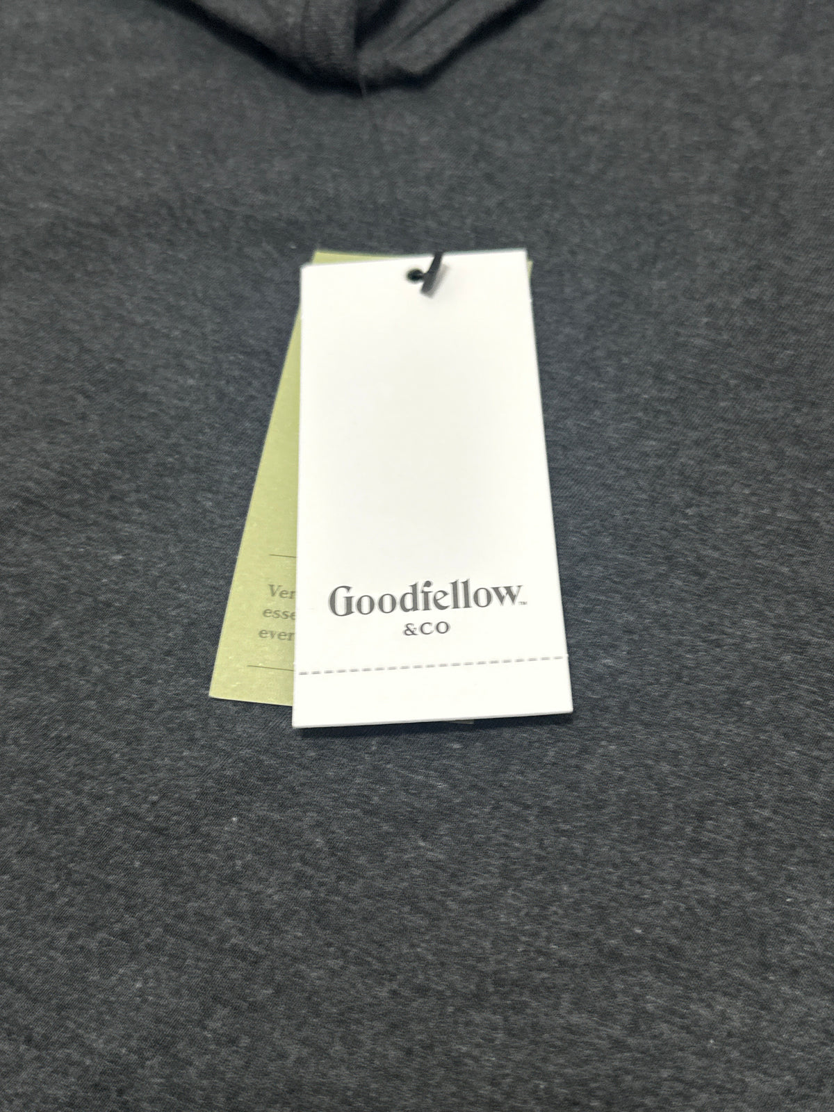 Goodfellow & Co Dark Gray V Neck T Shirt Size XXL product photo 4