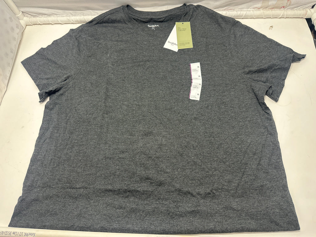 Goodfellow & Co Dark Gray Crew Neck T Shirt Size XL product photo 1