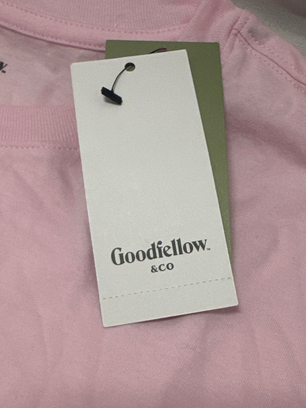 Goodfellow & Co Pink Crew Neck T Shirt Size L product photo 3