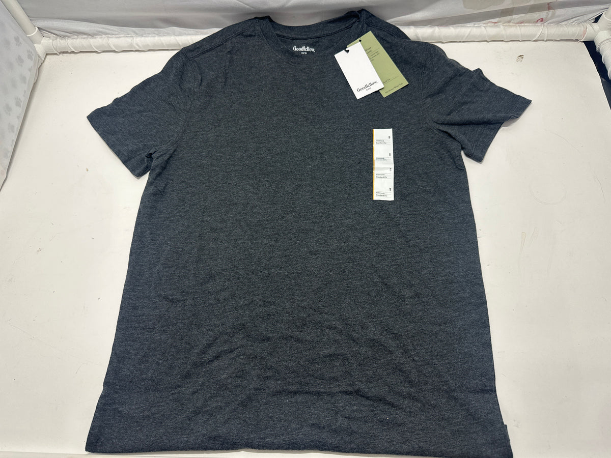 Goodfellow & Co Railroad Gray Crew Neck T Shirt Size S