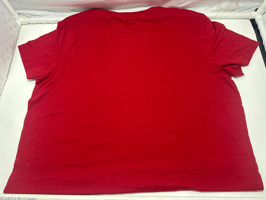 Goodfellow & Co Red Crew Neck T Shirt Size XXL product photo 3