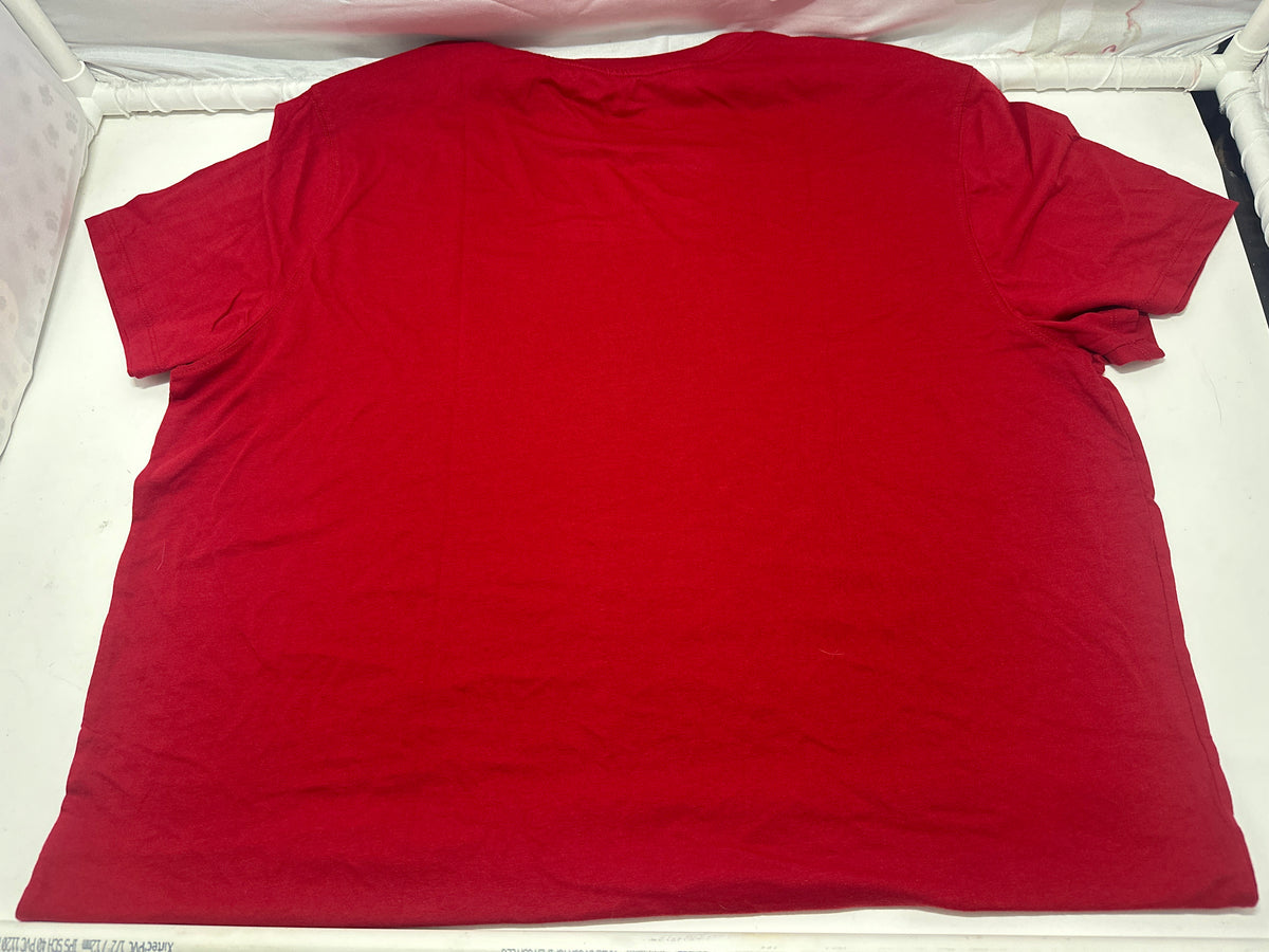 Goodfellow & Co Red Crew Neck T Shirt Size XXL product photo 3