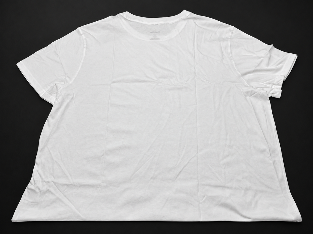 Goodfellow & Co White Crew Neck Standard Fit T Shirt Size XXL