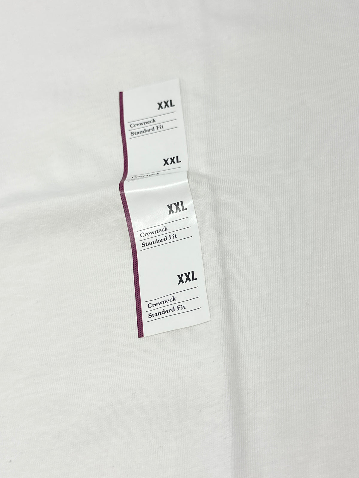 Goodfellow & Co White Crew Neck Standard Fit T Shirt Size XXL