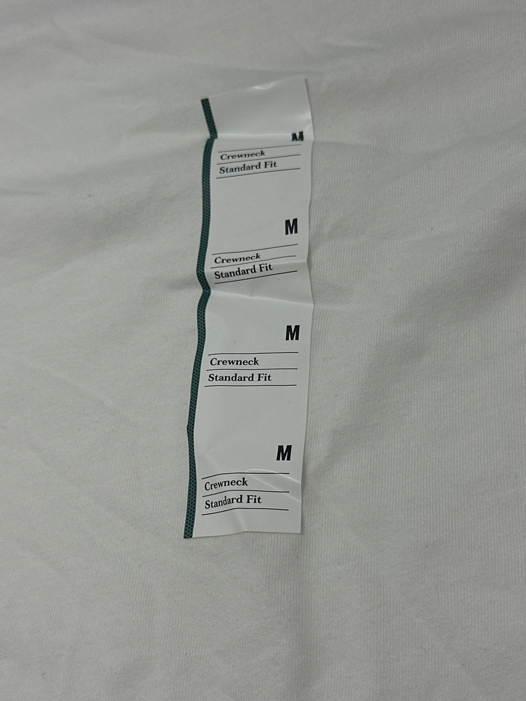 Goodfellow & Co White Crew Neck Standard Fit T Shirt Size M