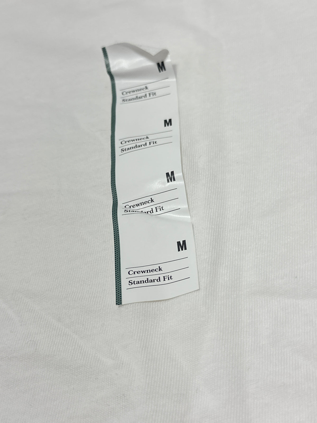 Goodfellow & Co White Crew Neck Standard Fit T Shirt Size M
