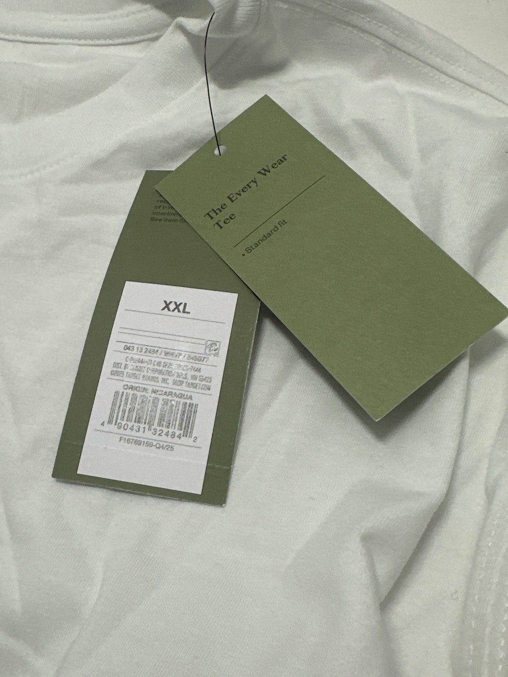 Goodfellow & Co White Crew Neck T Shirt Size XXL product photo 5
