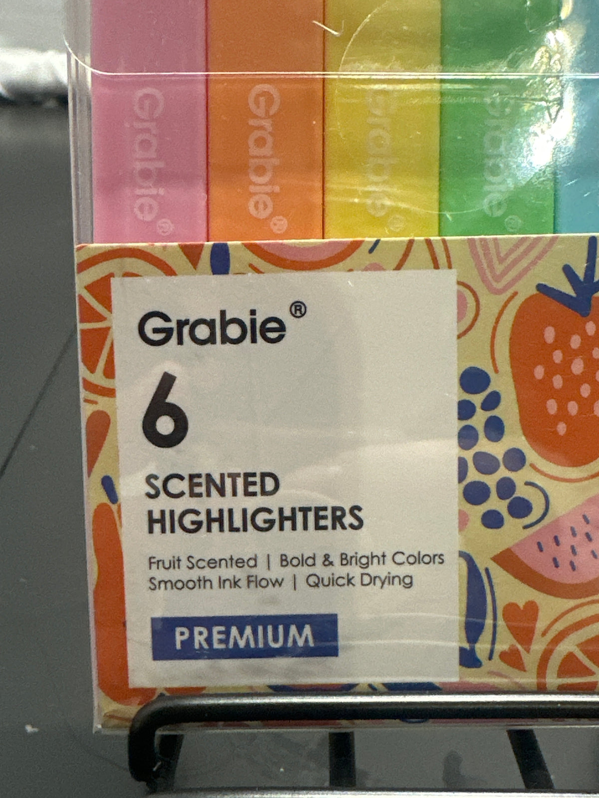 Grabie Fruit Scented Highlighter Set 6 Pack - photo 2