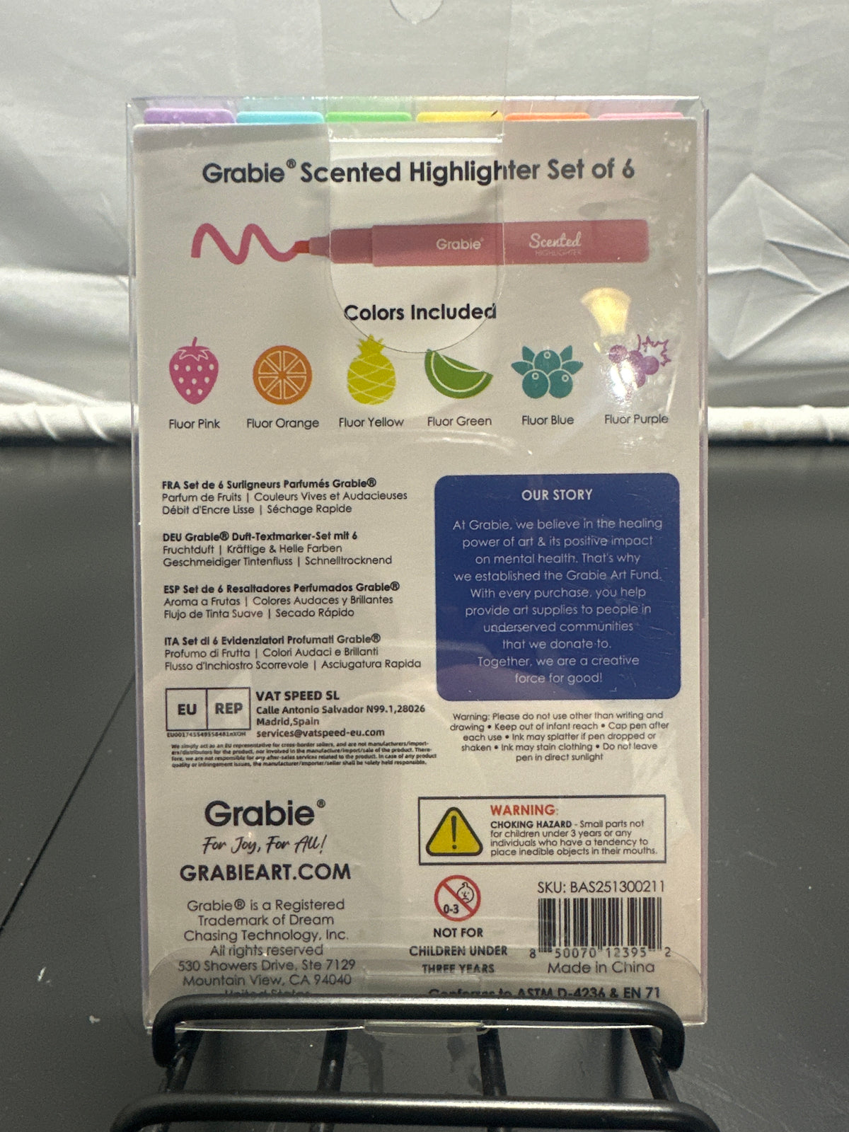 Grabie Fruit Scented Highlighter Set 6 Pack - photo 3