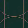 Palais Green and Copper Geometric Paste the Wall Wallpaper- 11yrds x 20.9in