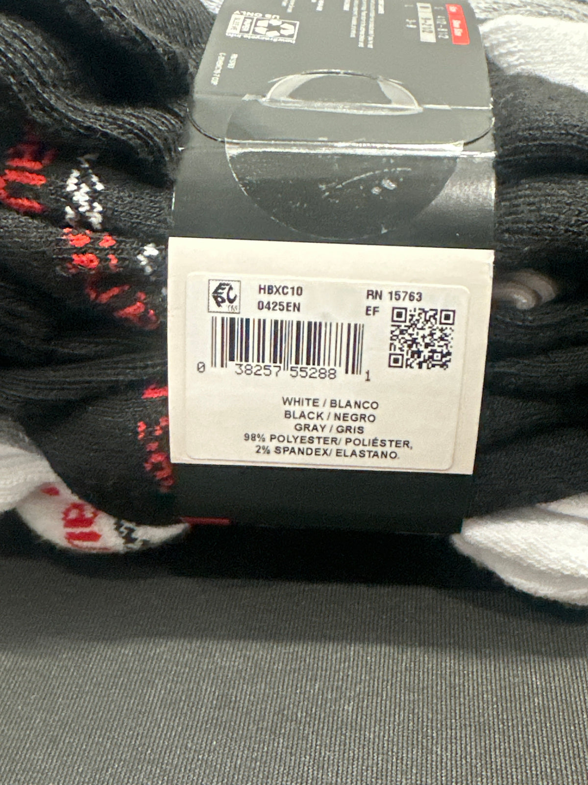 Hanes Premium Boys X-Temp cushion crew socks 10 pack size M