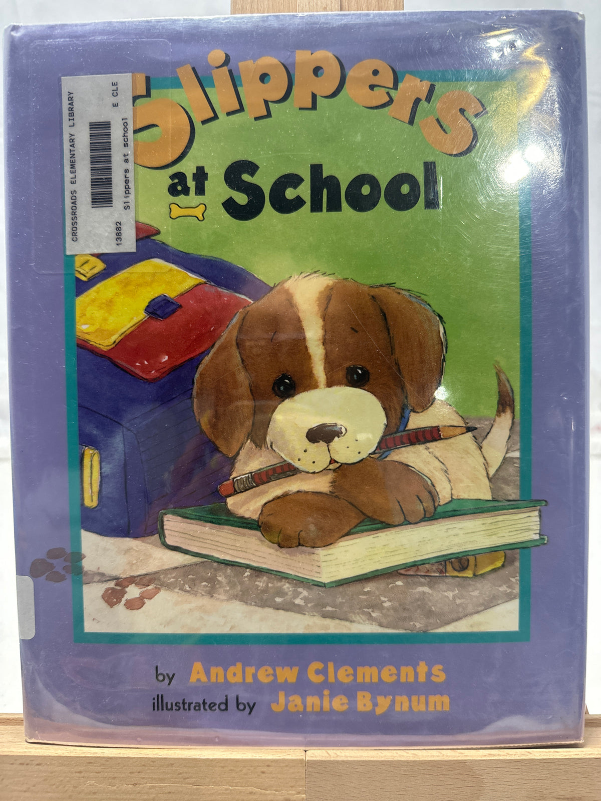 Slippers At School by Andrew Clements Hardcover