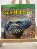 Gila monsters by JoAnn Early Macken Hardcover Children's Book