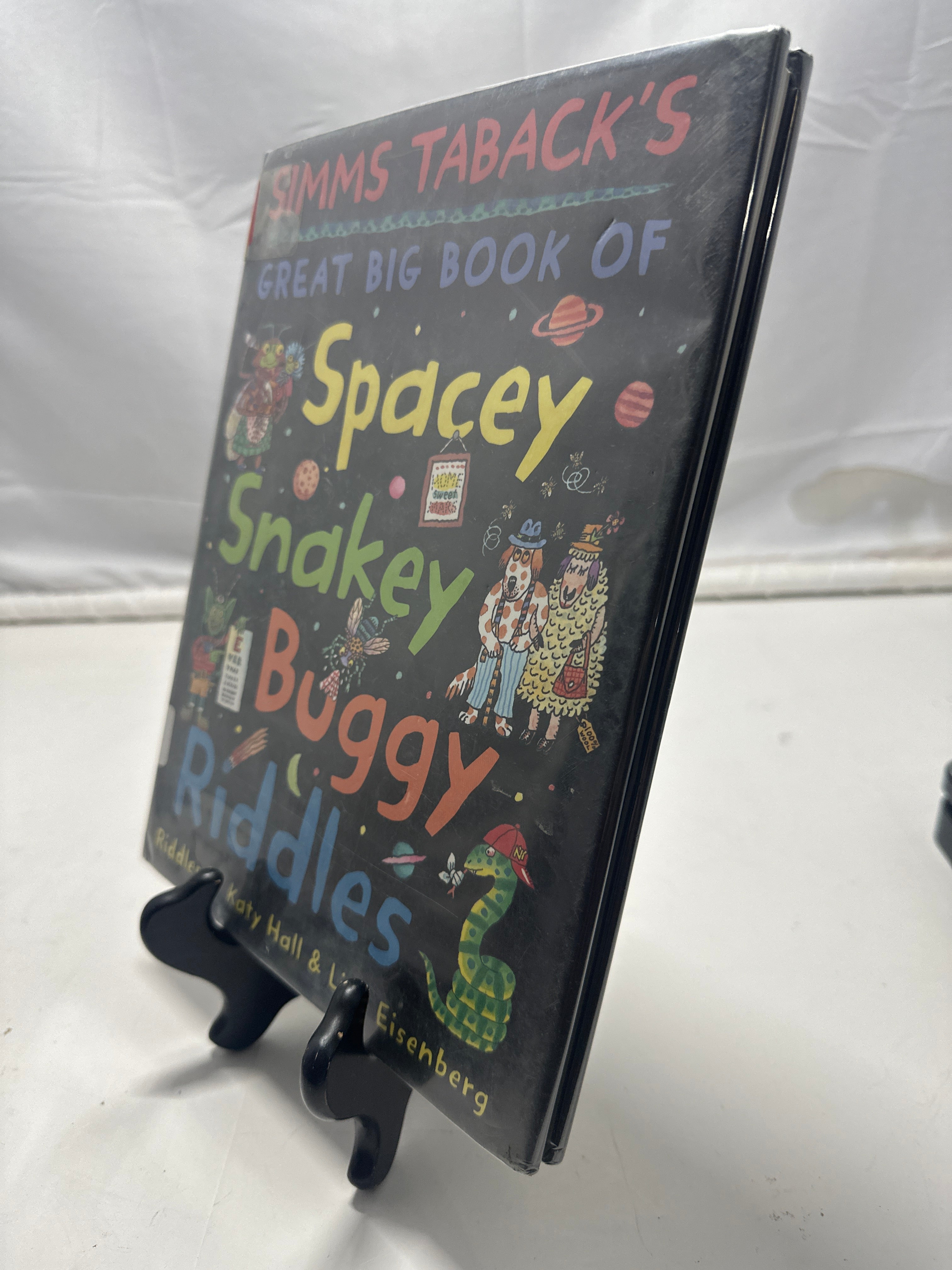 Simms Taback's Great Big Book of Spacey, Snakey, Buggy Riddles by Katy Hall Hard