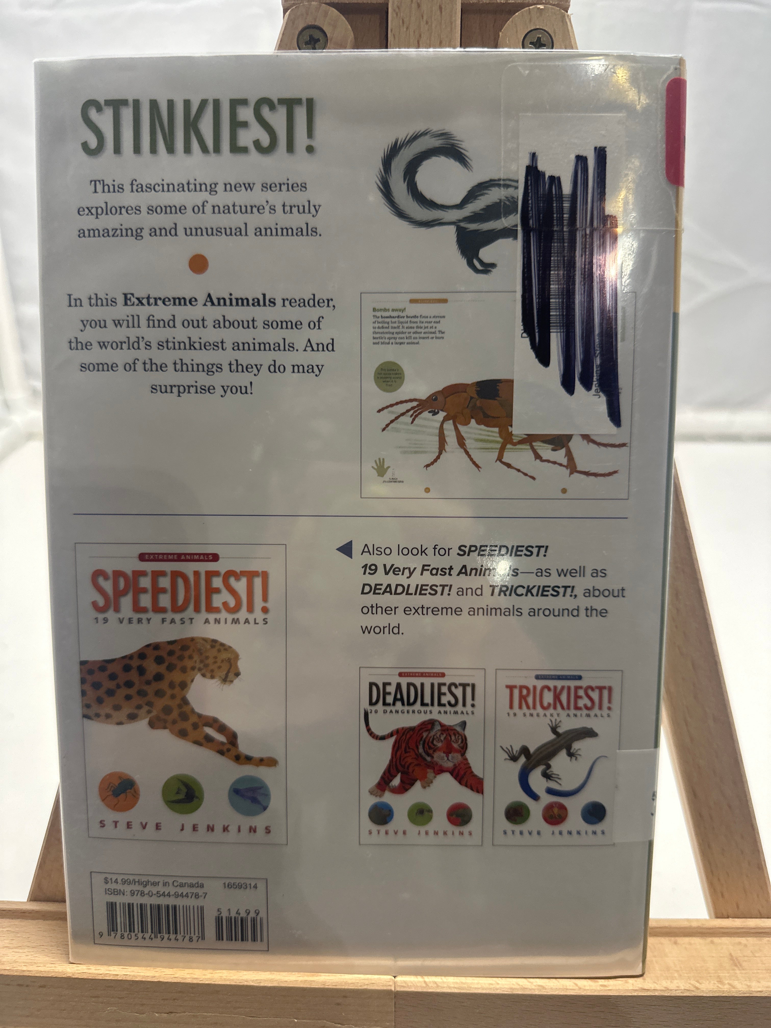 Stinkiest! by Steve Jenkins Hardcover