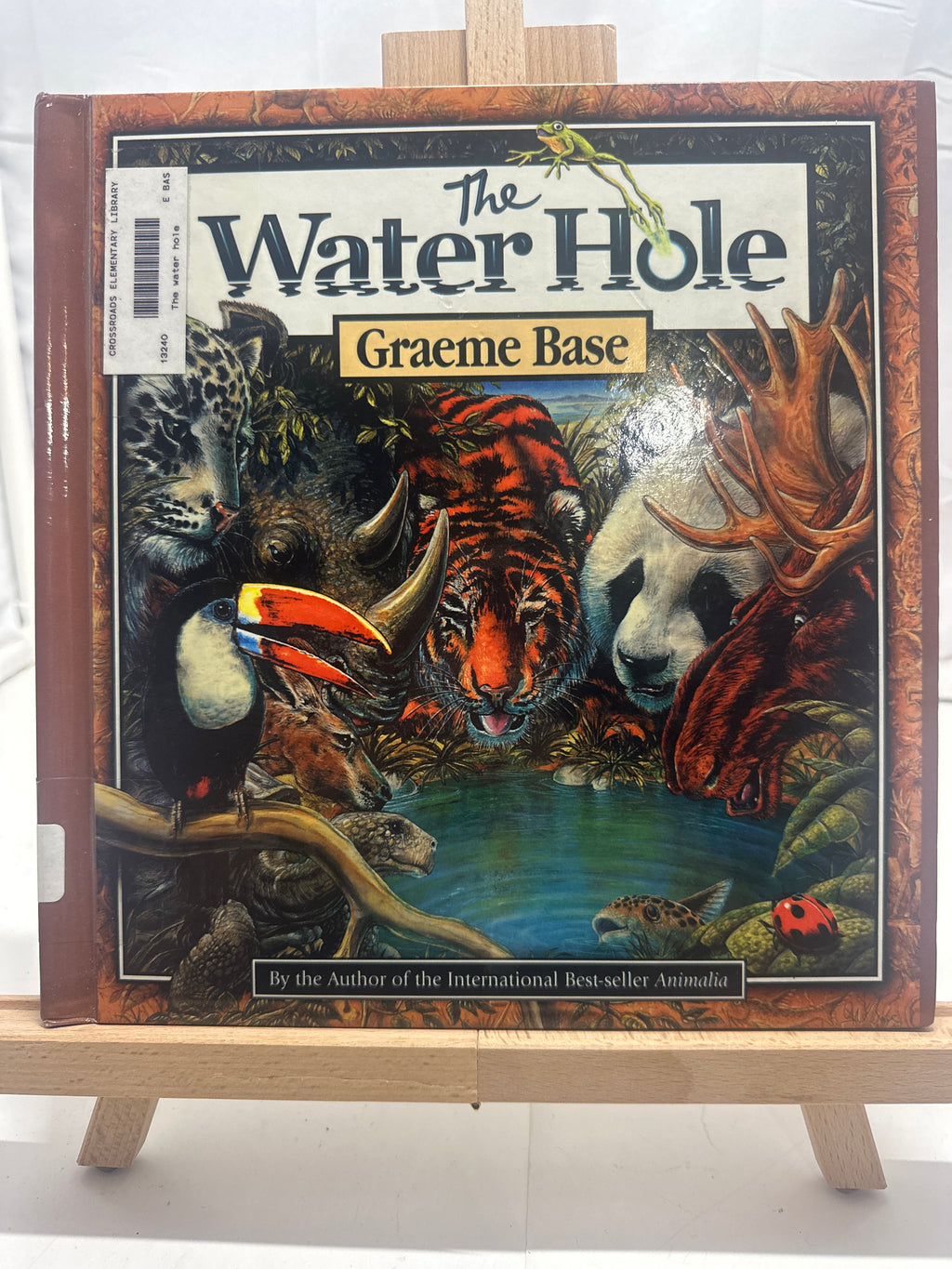 The Water Hole by Graeme Base Hardcover