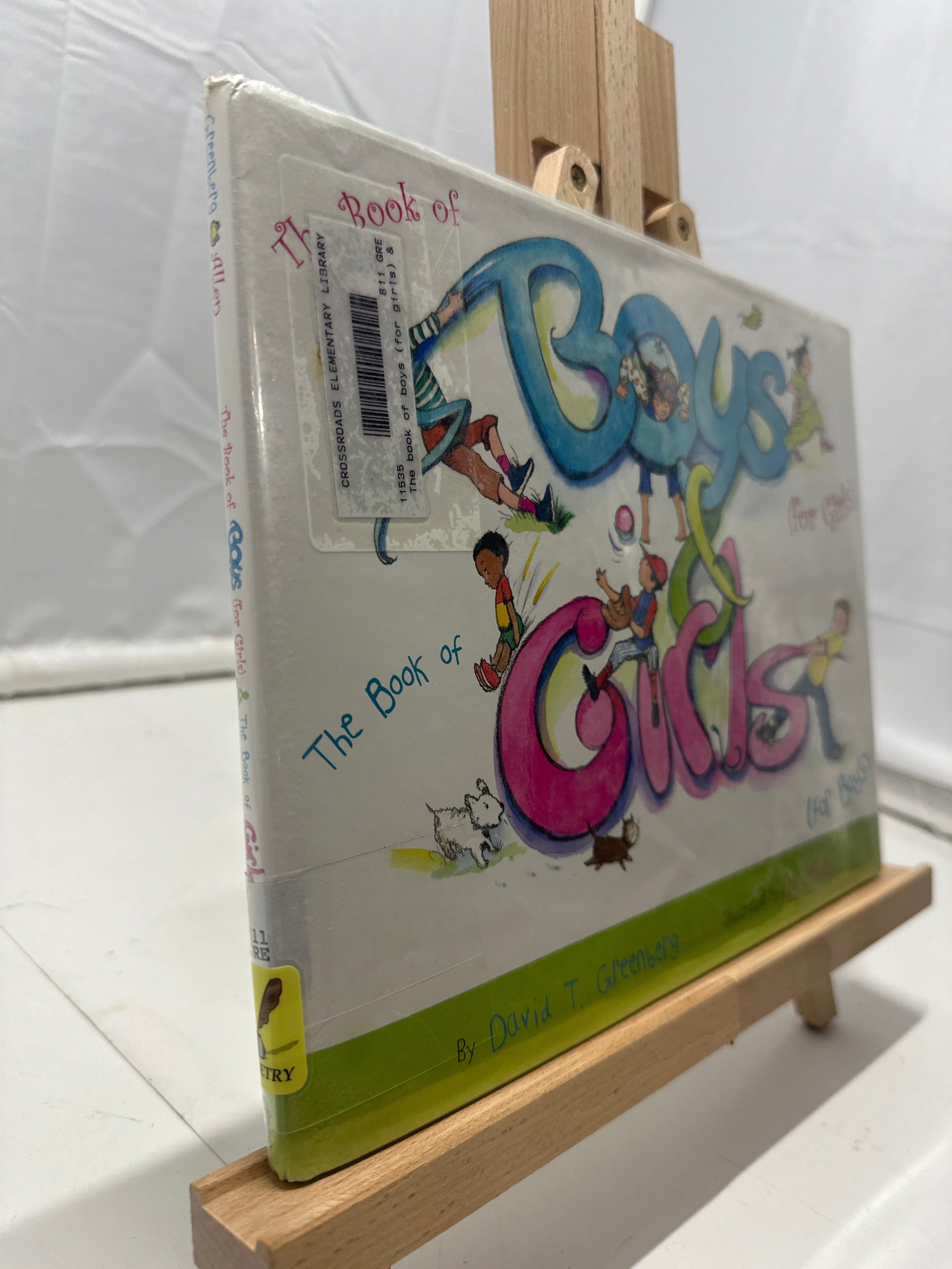 The book of boys (for girls) & the book of girls (for boys) by Greenberg, David