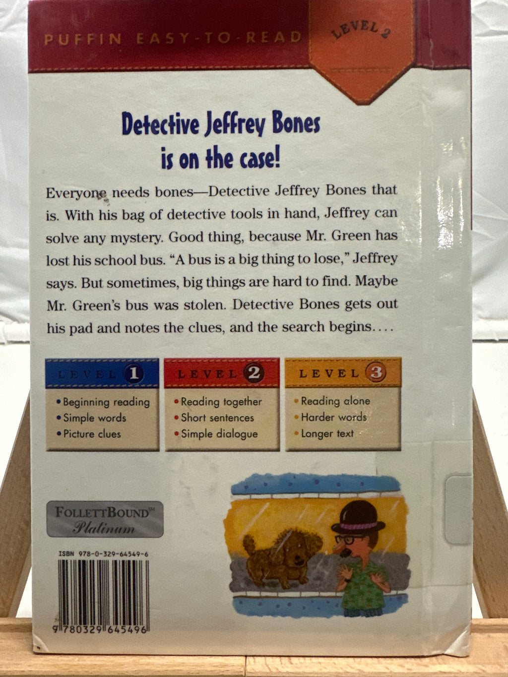 Bones and the Big Yellow Mystery by David A. Adler Hardcover
