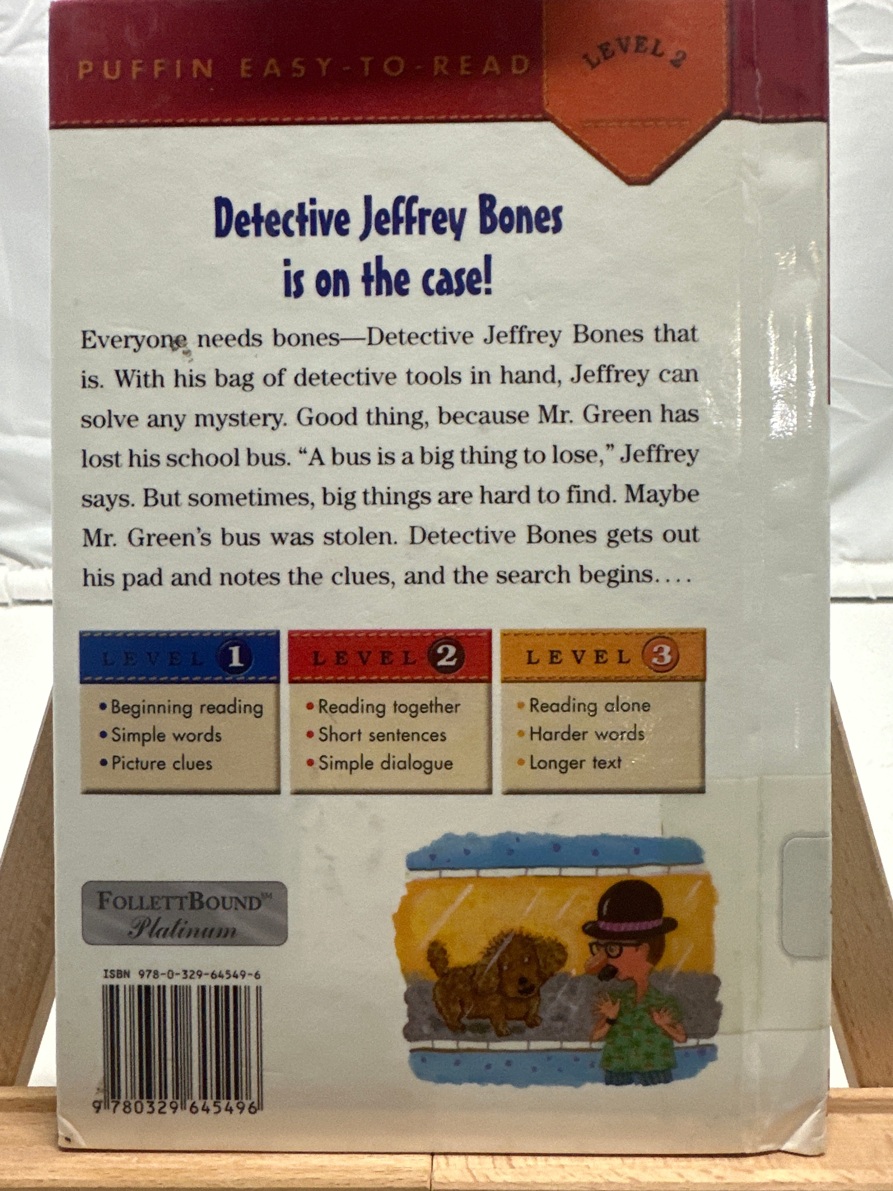 Bones and the Big Yellow Mystery by David A. Adler Hardcover