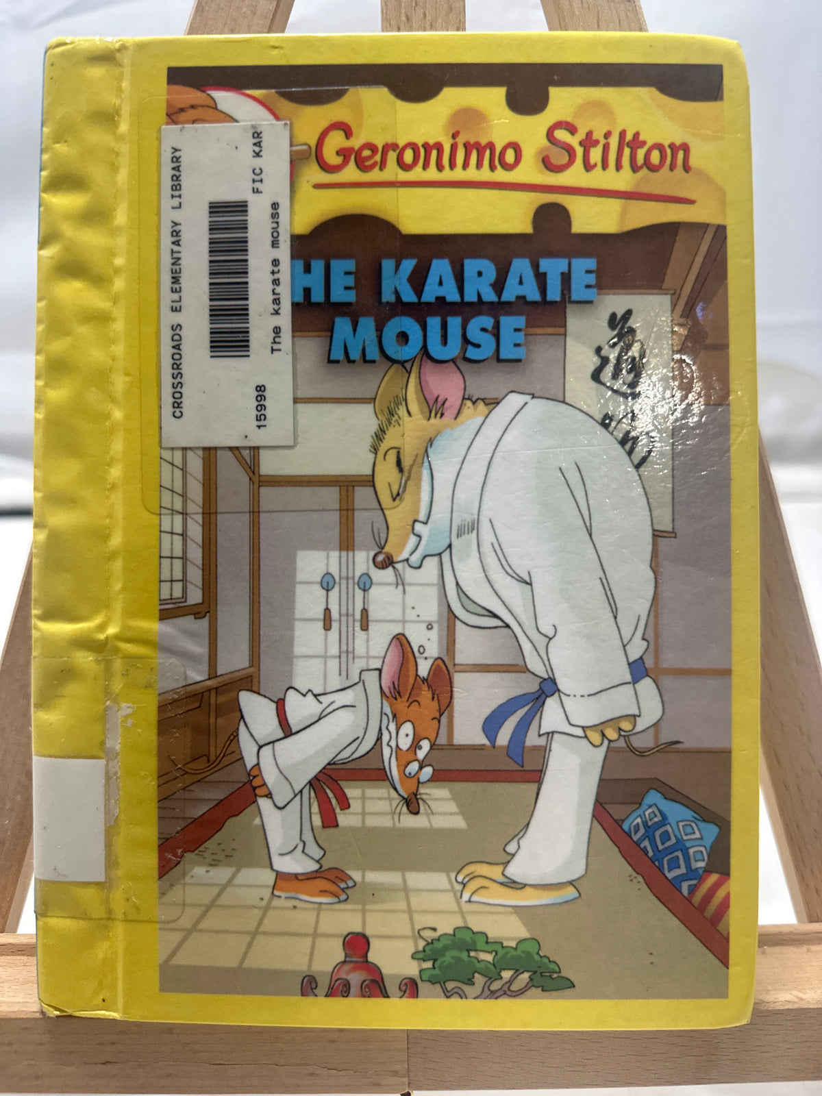 The Karate Mouse by Geronimo Stilton Hardcover