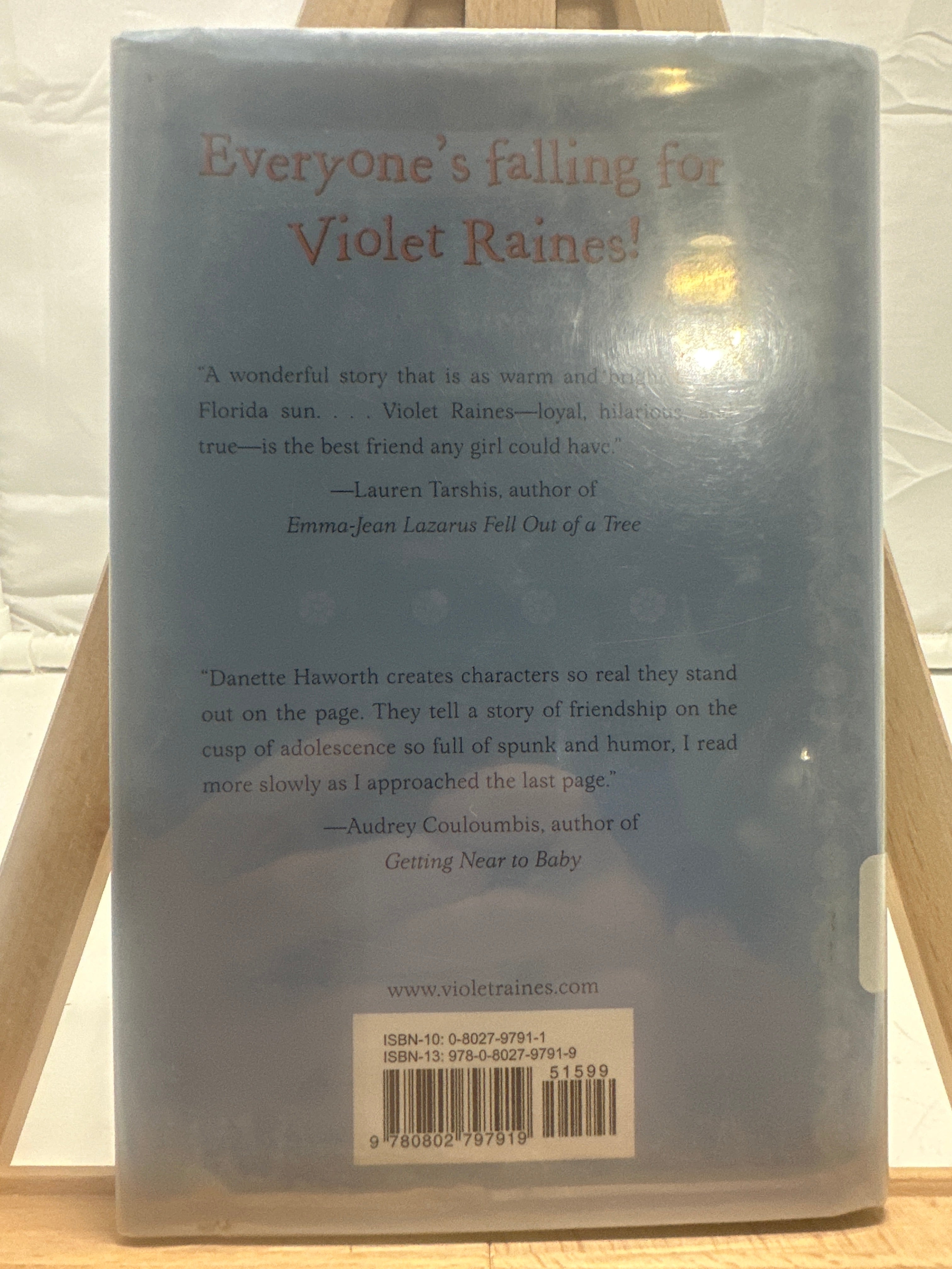 Violet Raines Almost Got Struck by Lightning by Danette Haworth Hardcover