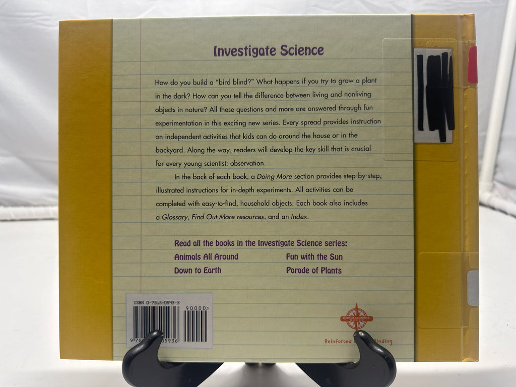 Fun With the Sun (Investigate Science) by Melissa Stewart Hardcover