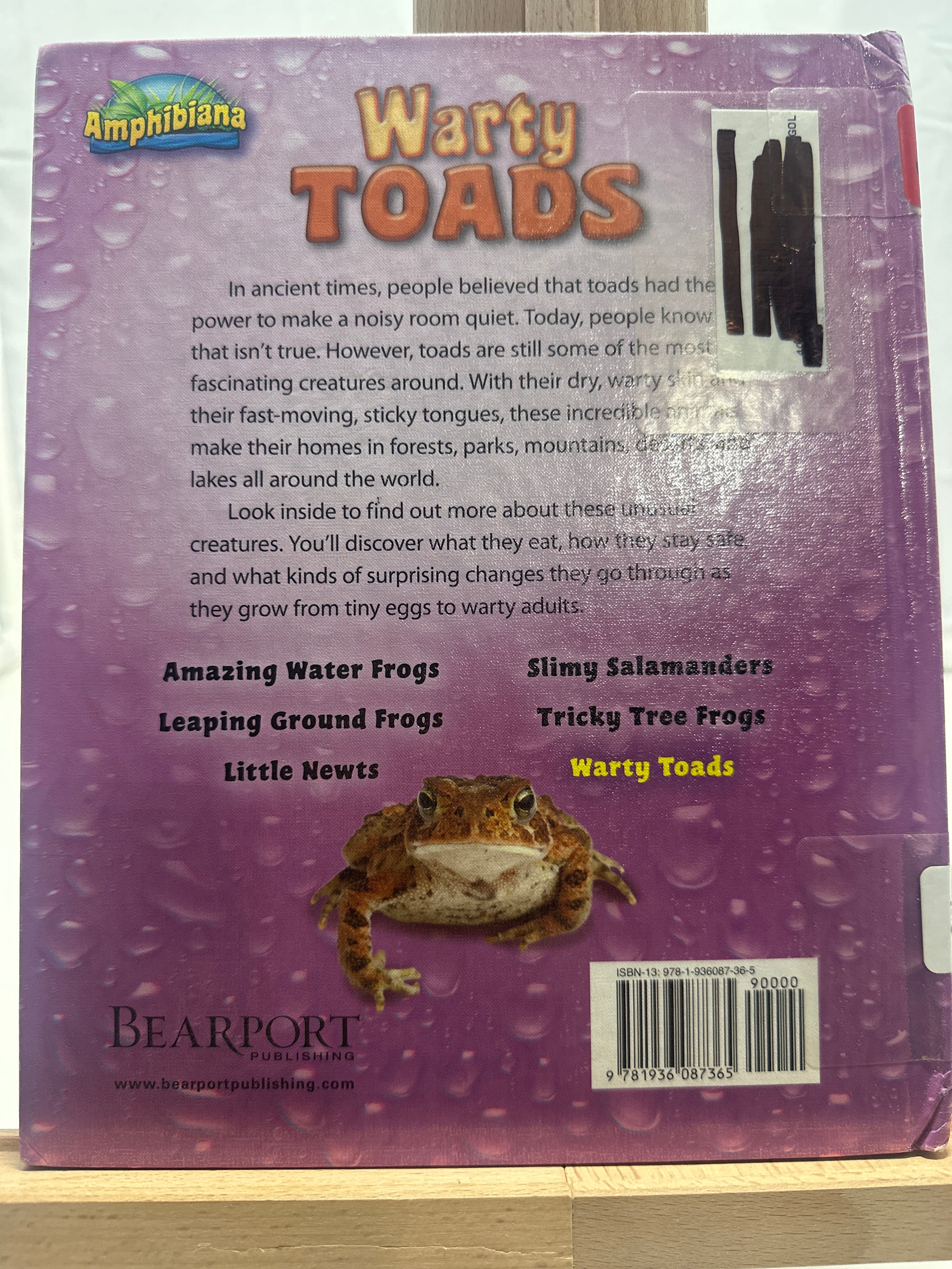 Warty toads by Meish Goldish Hardcover