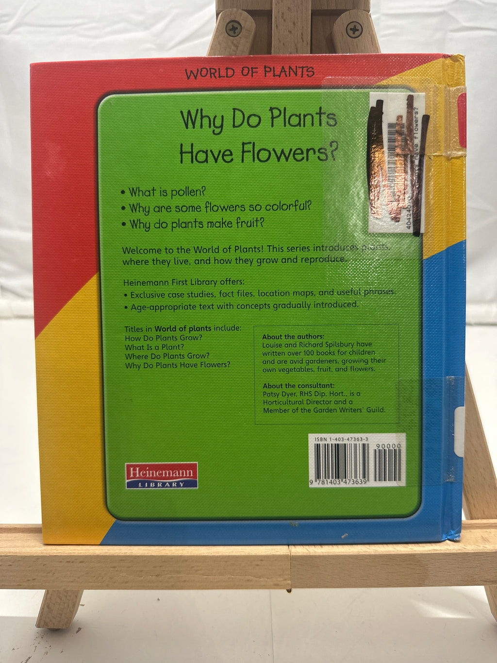 Why Do Plants Have Flowers? by Louise Spilsbury Hardcover
