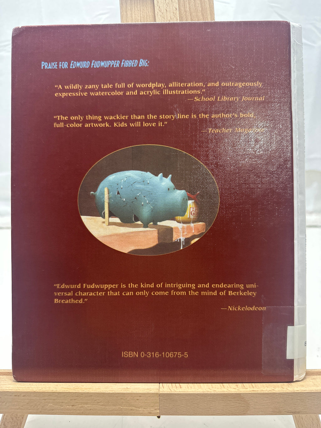 Edwurd Fudwupper Fibbed Big by Berke Breathed Hardcover