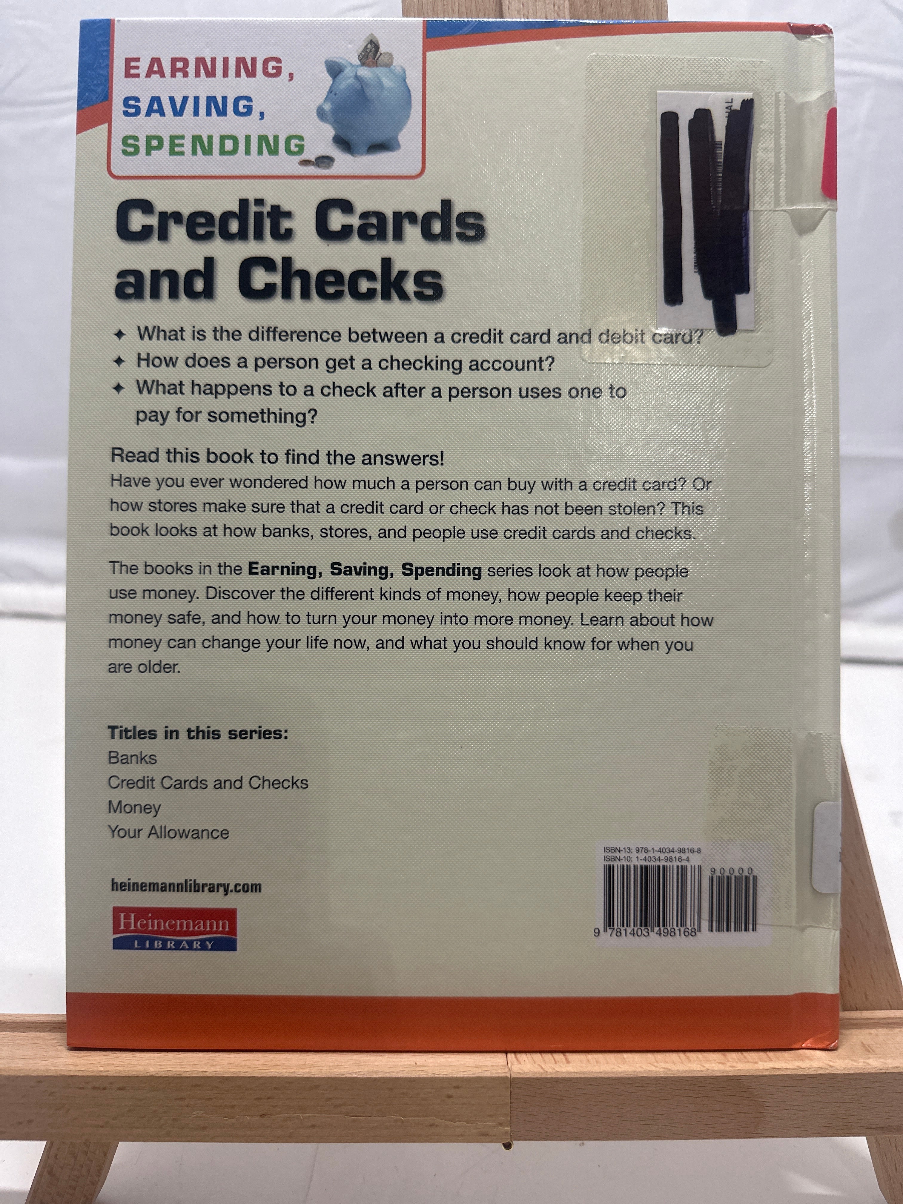 Credit Cards and Checks (Earning, Saving, Spending/ 2nd Edition) by Margaret Hal