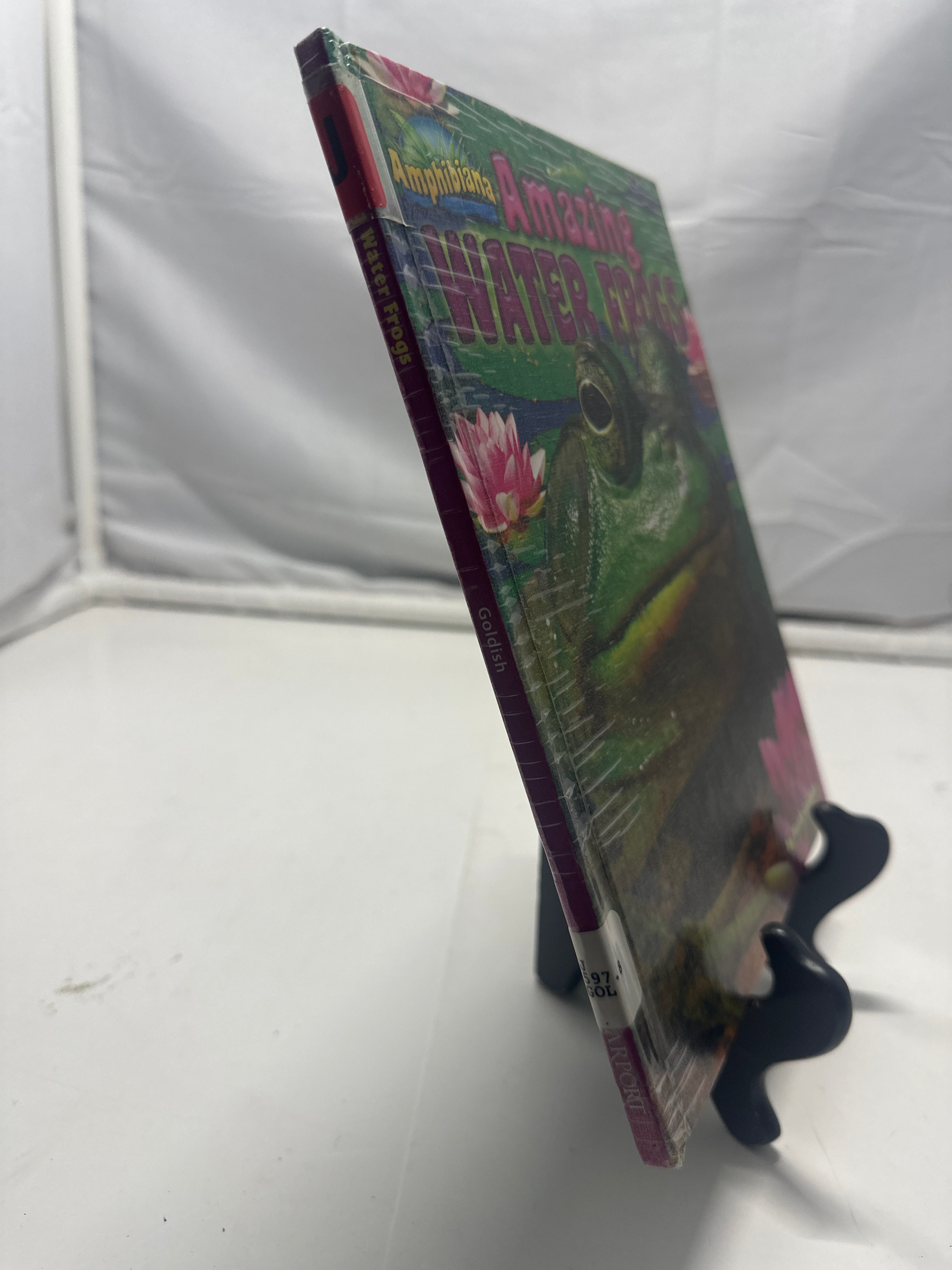 Amazing water frogs by Meish Goldish Hardcover Children's Book