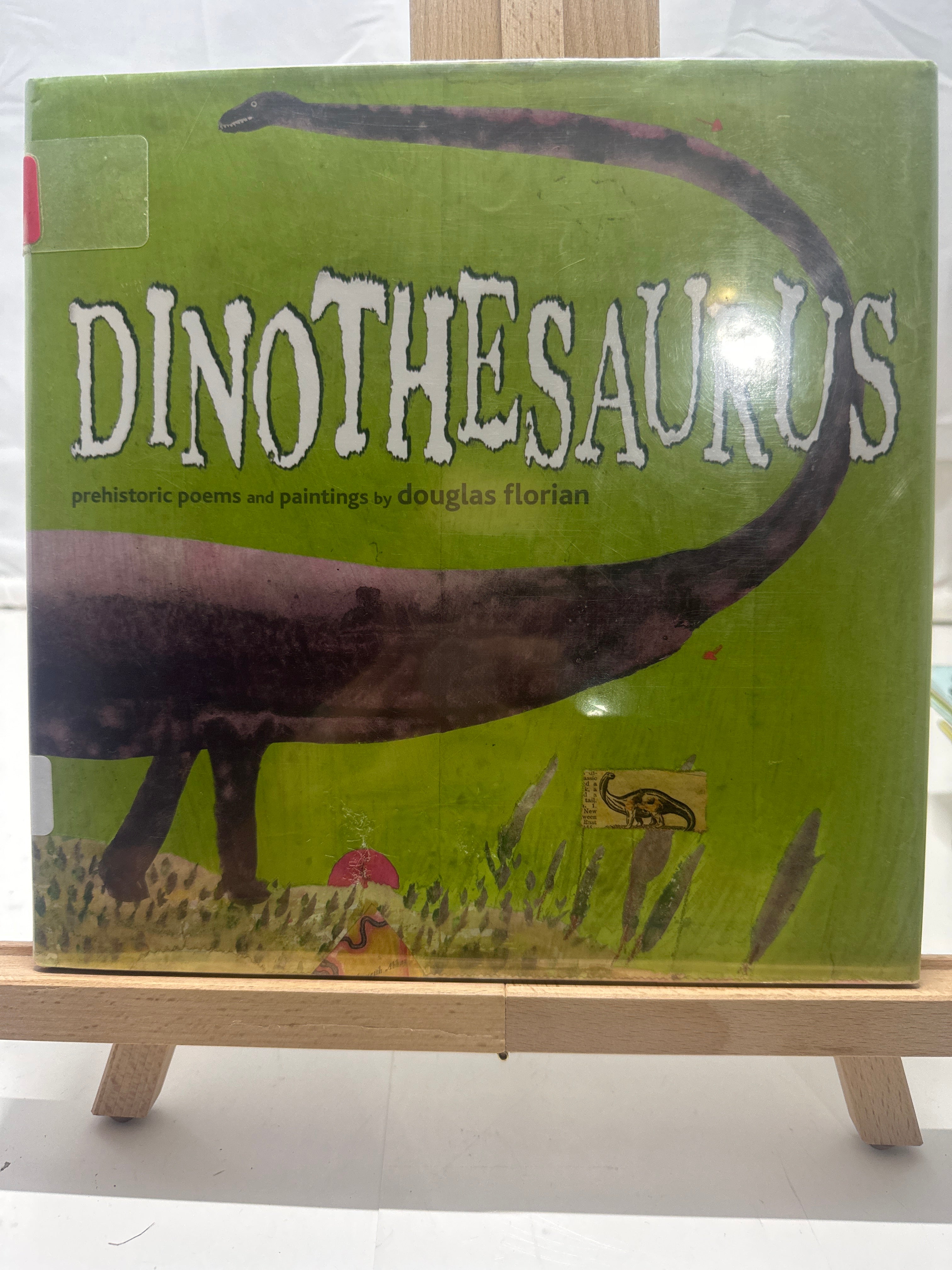 Dinothesaurus by Douglas Florian Hardcover Juvenile poetry.