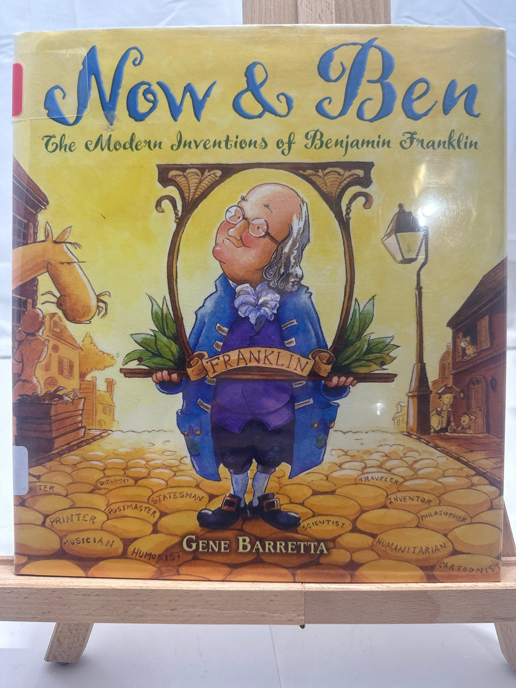 Now & Ben by Gene Barretta Hardcover Children's Book