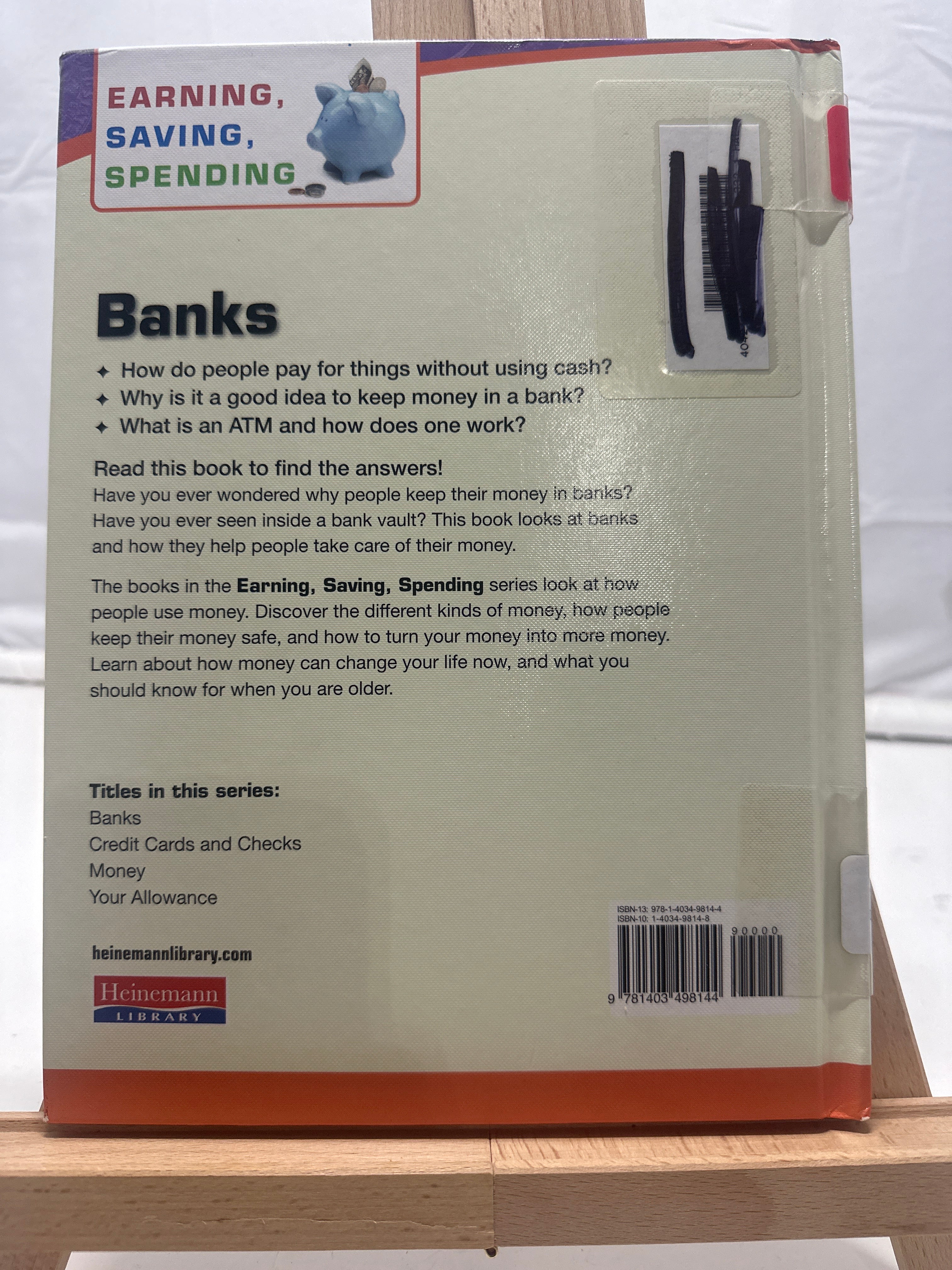 Banks (Earning, Saving, Spending) by Margaret Hall Hardcover