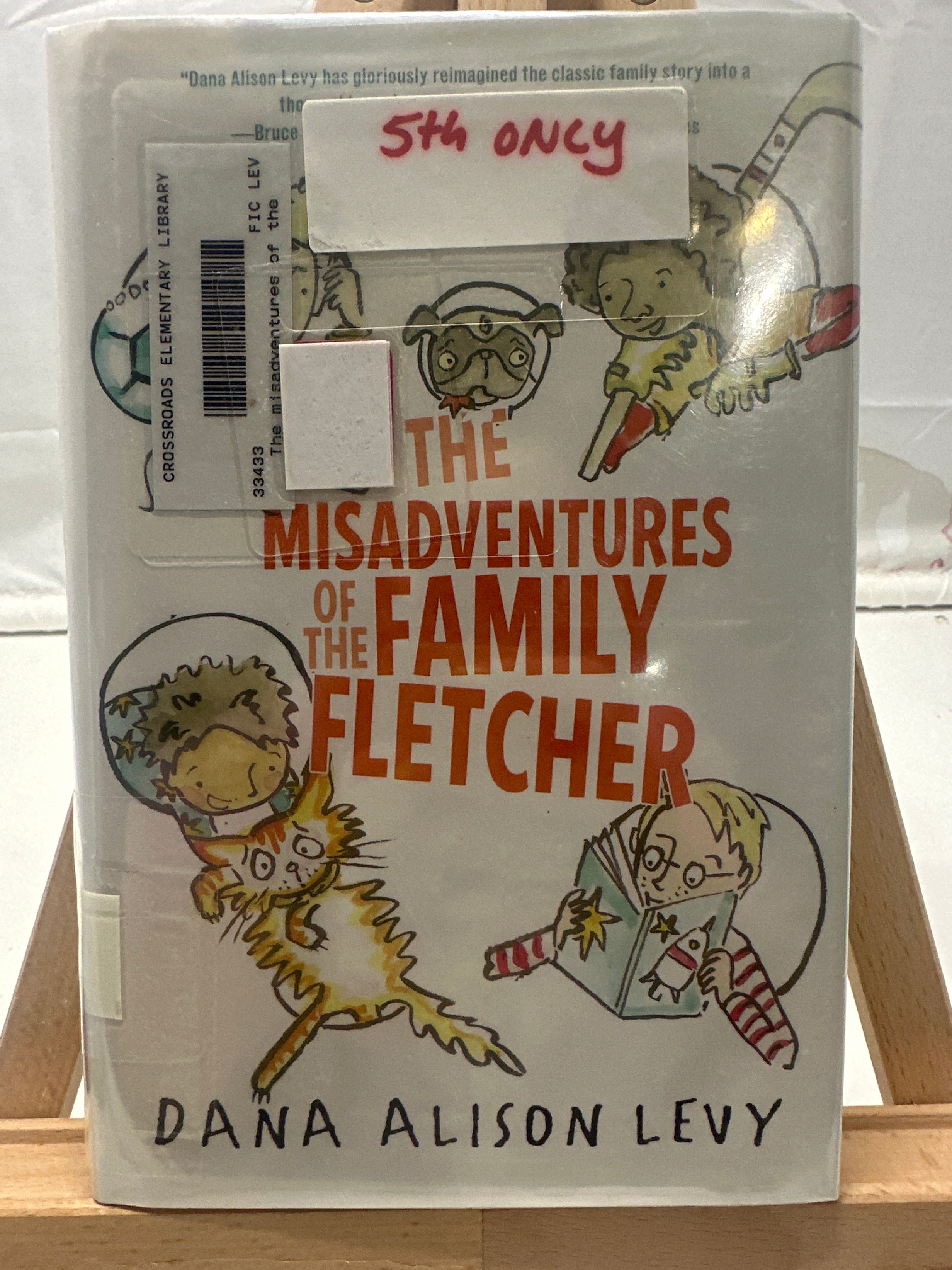 The Misadventures of the Family Fletcher by Dana Alison Levy Hardcover