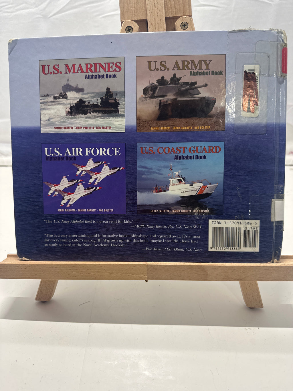 U.S. Navy Alphabet Book by Sammie Garnett Hardcover