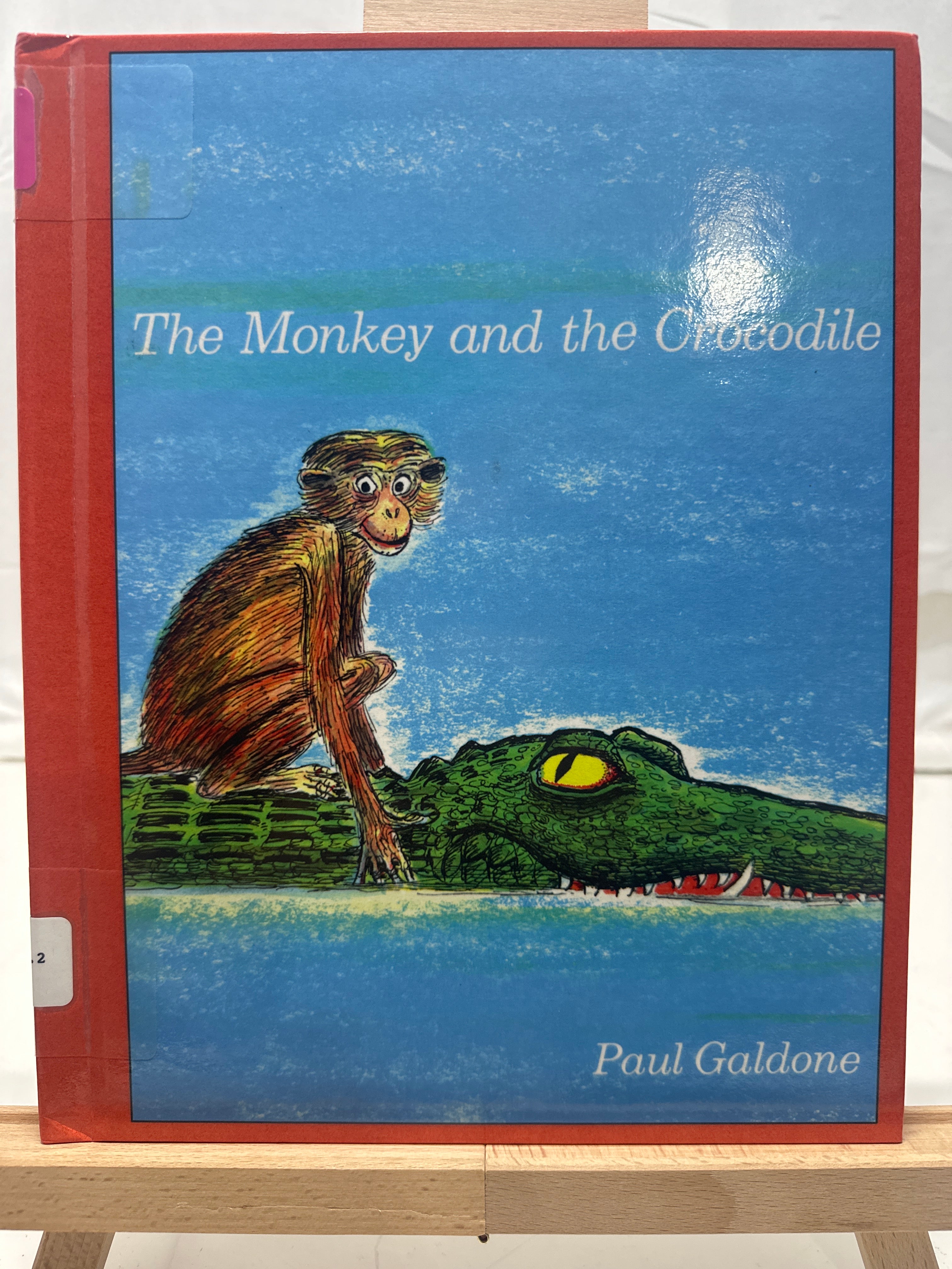 The Monkey and the Crocodile by Paul Galdone Hardcover