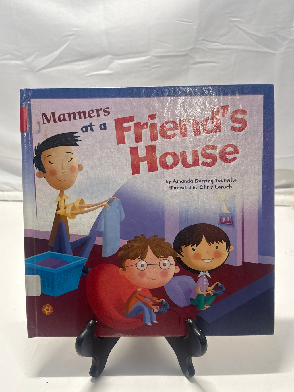 Manners at a friend's house by Amanda Doering Tourville Hardcover Children's Boo